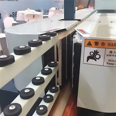 9 Motoros ipari nagy sebességű{1}}üveg élvágó gép: egyenes vonalú csiszoló és polírozás